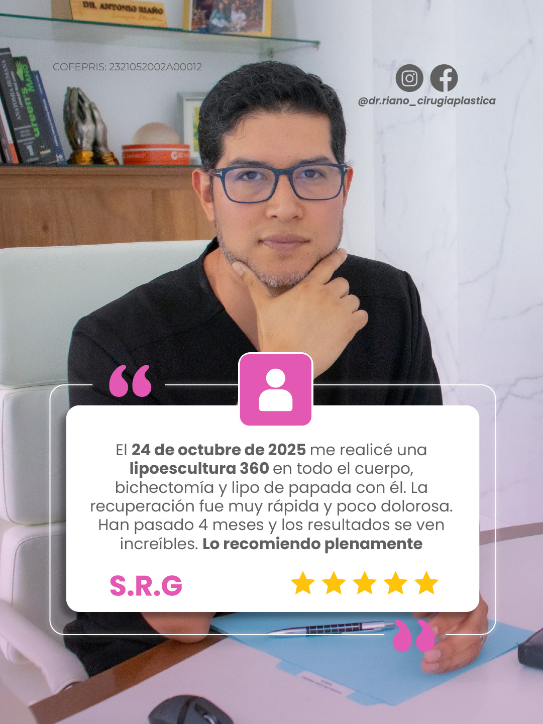 Testimonio de paciente: lipoescultura 360, bichectomía y lipo de papada